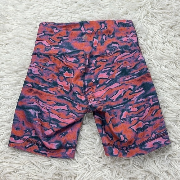 Lululemon Wunder Train High-Rise Short 6" Chroma Clash Multi - Picture 3 of 5